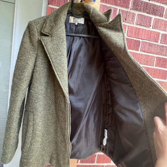 Zara Green Women Coat - Picture 8 of 8